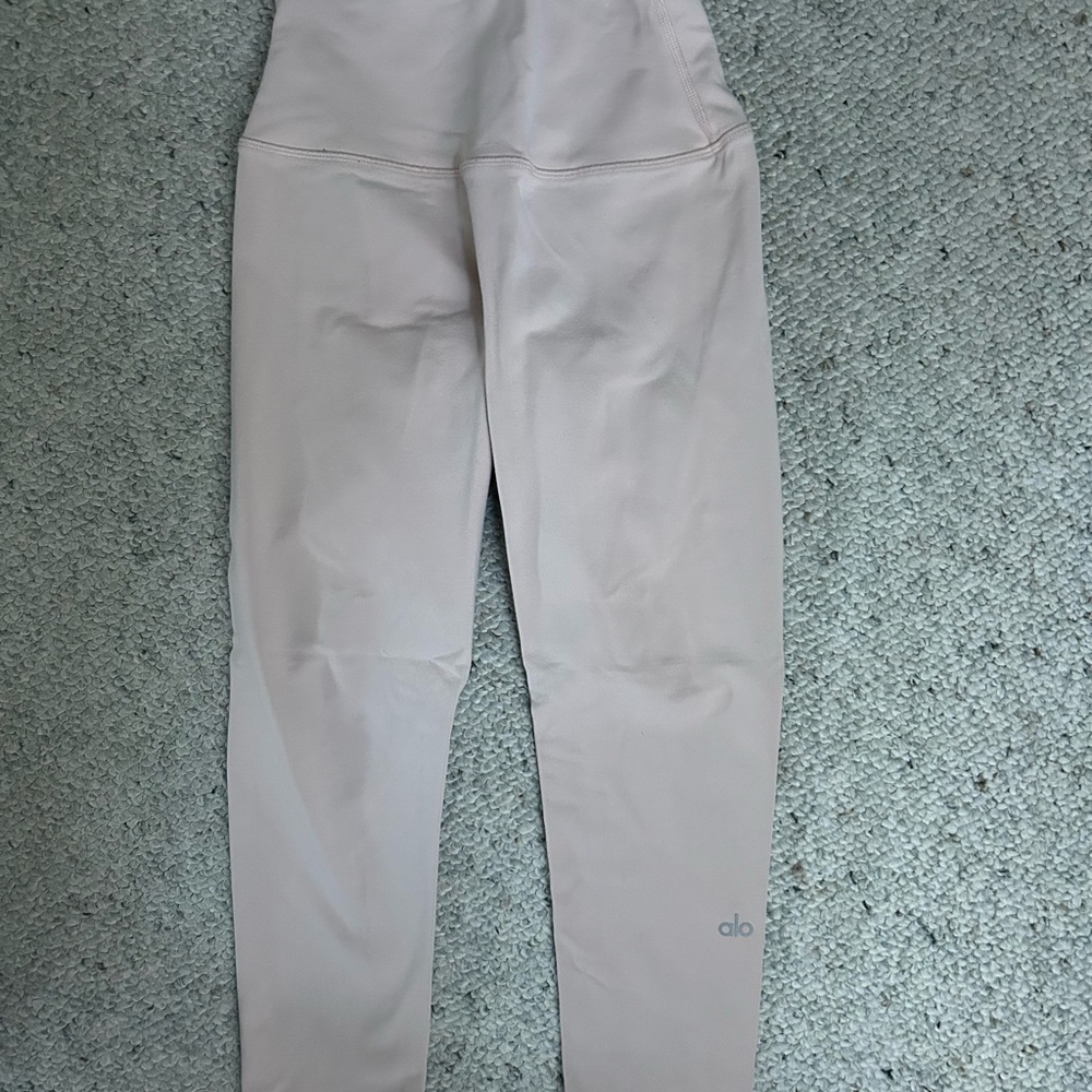ALO Yoga Pale Blush High-Waist Leggings
